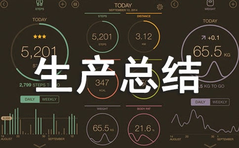 生產(chǎn)總結(jié)報告