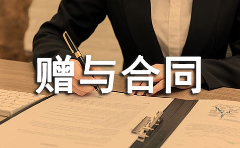 附負(fù)擔(dān)贈(zèng)與合同樣本