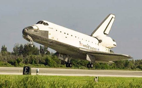 航天飛機(jī)簡(jiǎn)化模型流場(chǎng)測(cè)量