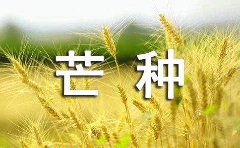 芒種寄語(精選200句)