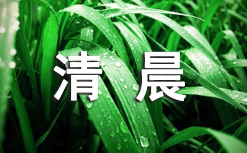 清晨簡短寄語合集11篇