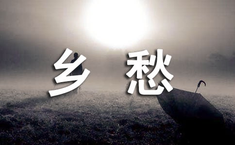 鄉(xiāng)愁漫漫的作文