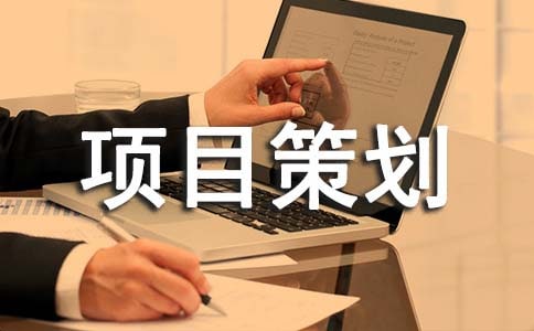 項目策劃書范例
