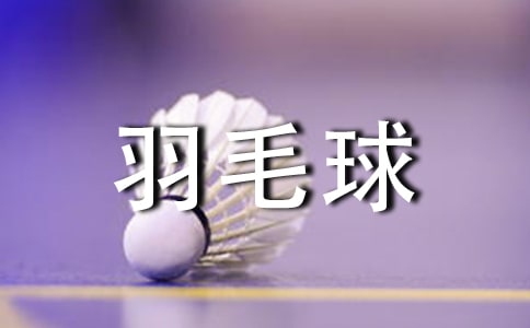 打羽毛球作文(優(yōu)選15篇)