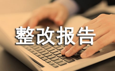 自查自糾整改報告